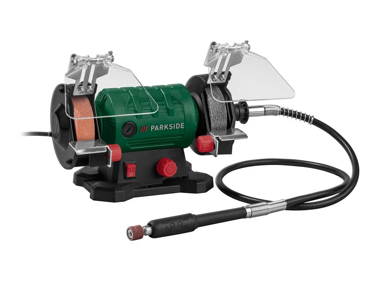 PARKSIDE® Touret à meuler double avec arbre flexible PDFW 120 B3, 120 W