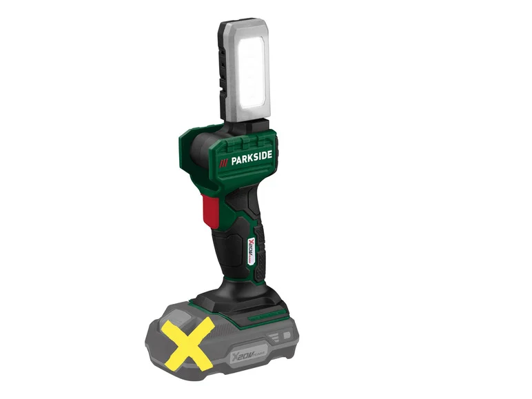 PARKSIDE® Lampe torche LED sans fil PLHLA 20-Li A1 / PLHLA 20-Li C1, 20 V