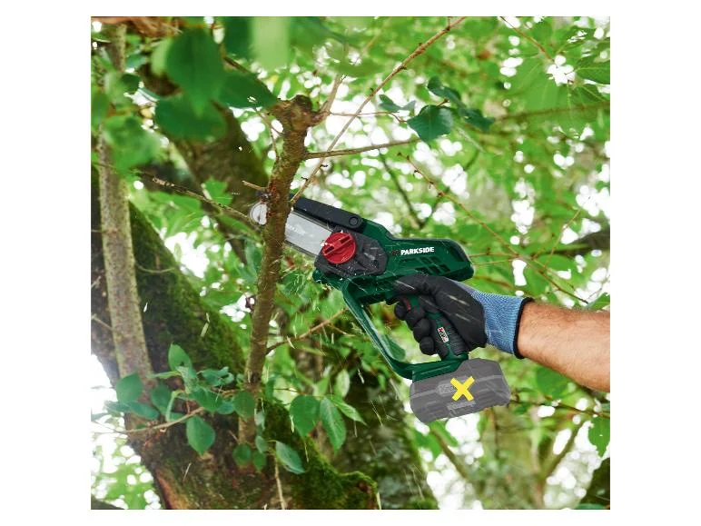 Mini-tronçonneuse à bois sans fil PAGHS 20-Li B2, 20 V