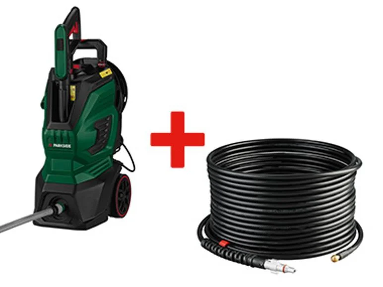 Pressure Washer + Drain Unblocking Kit