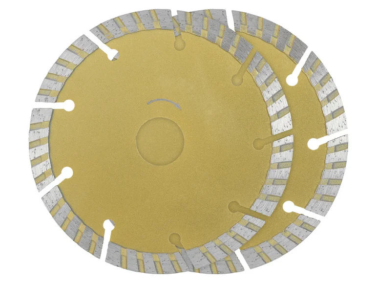 PARKSIDE® Lot de 2 disques à tronçonner diamantés, 125 mm