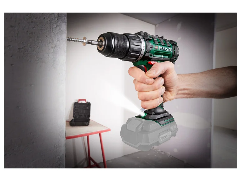 PARKSIDE® Perceuse-visseuse sans fil PABS 20-Li G8, 20 V