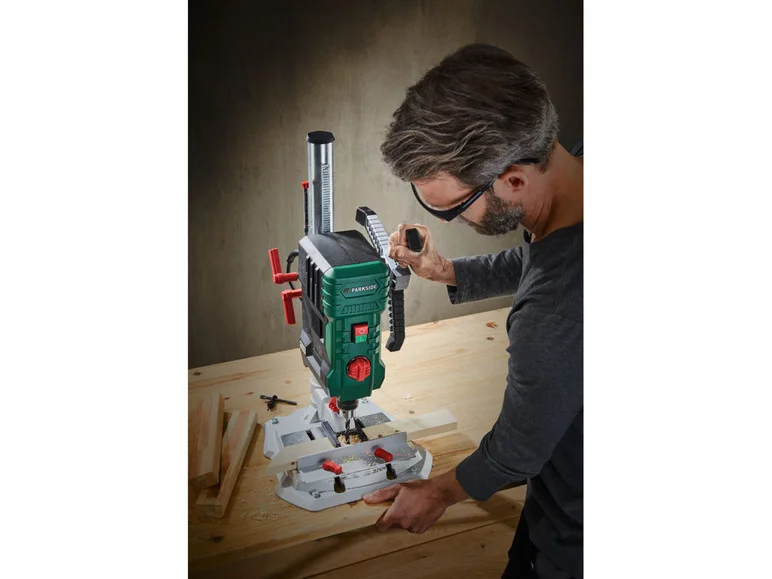 PARKSIDE® Perceuse à colonne avec réglage électronique PTBMOD 710, 710 W