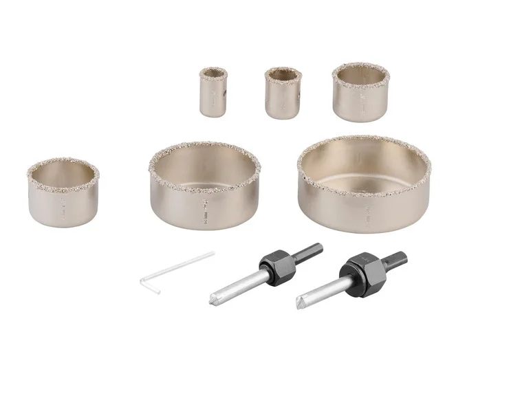 Jeu de scies cloches bimétalliques ou jeu de scies cloches au carbure, 9 pièces