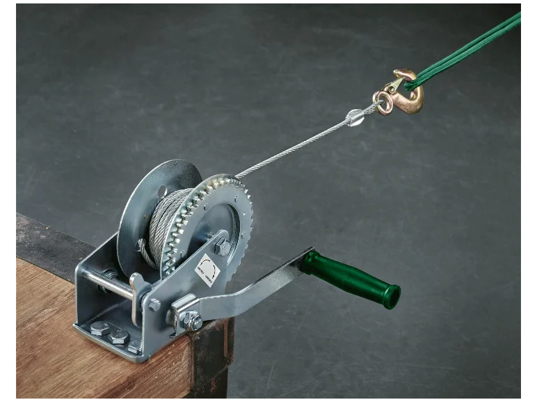 Treuil manuel ou Palan à câble manuel