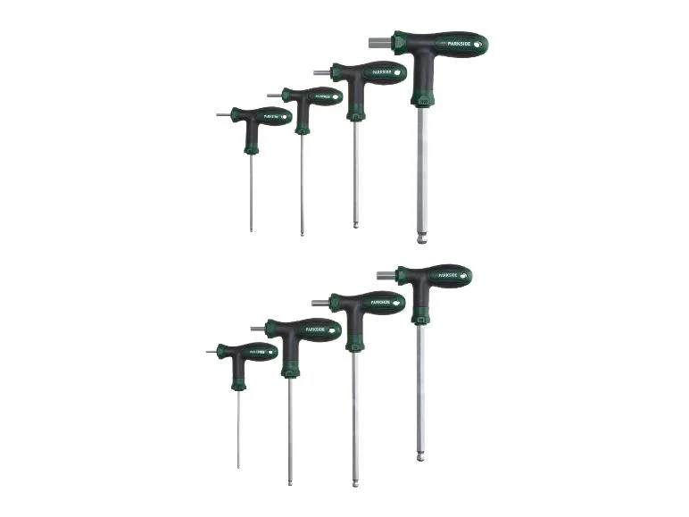 Set de clés mâles, 8 pièces