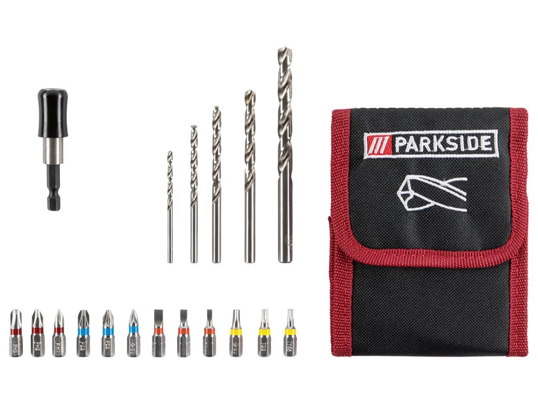 PARKSIDE® Jeux d'accessoires de perçage, 18 pièces