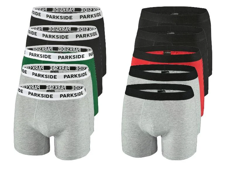 Lot de 5 boxers homme