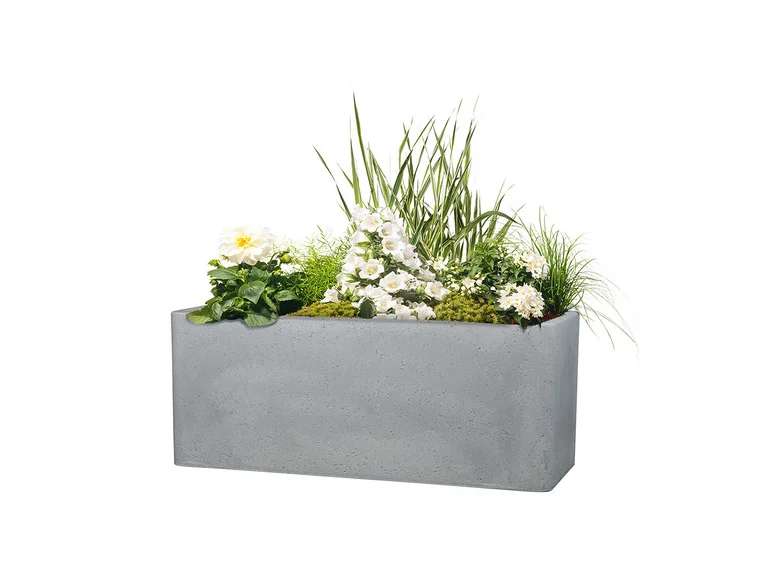 Jardinières « Cube Box », plastique, rectangulaire