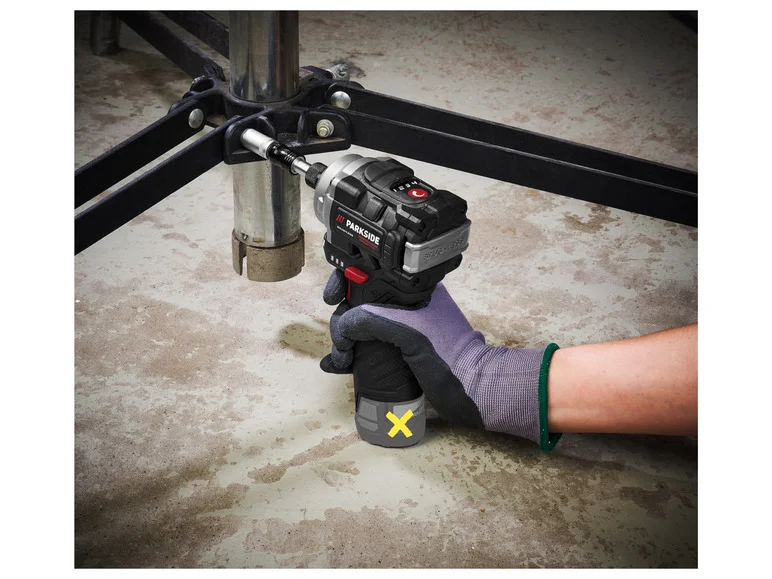 PARKSIDE PERFORMANCE® Clé à chocs sans fil PPDSSA 12 A1, 12 V