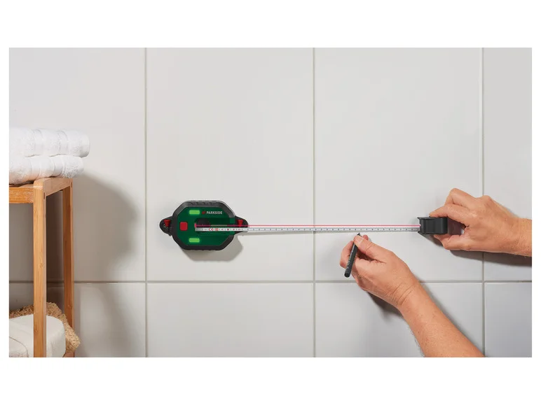 PARKSIDE® Niveau à bulle avec mètre ruban PLLM 10 A1