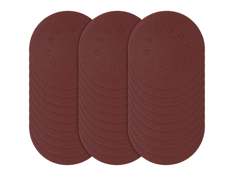 Set de 30 papiers abrasifs pour ponceuse multisupports