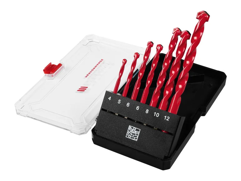 Jeu de forets hexagonaux en acier rapide / jeu de forets hexagonaux pour la pierre ou jeu de forets hexagonaux pour le bois, 8 pièces / 7 pièces