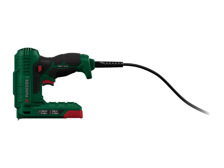 PARKSIDE® Agrafeuse-cloueuse électrique PHET 15 C2, 70 W
