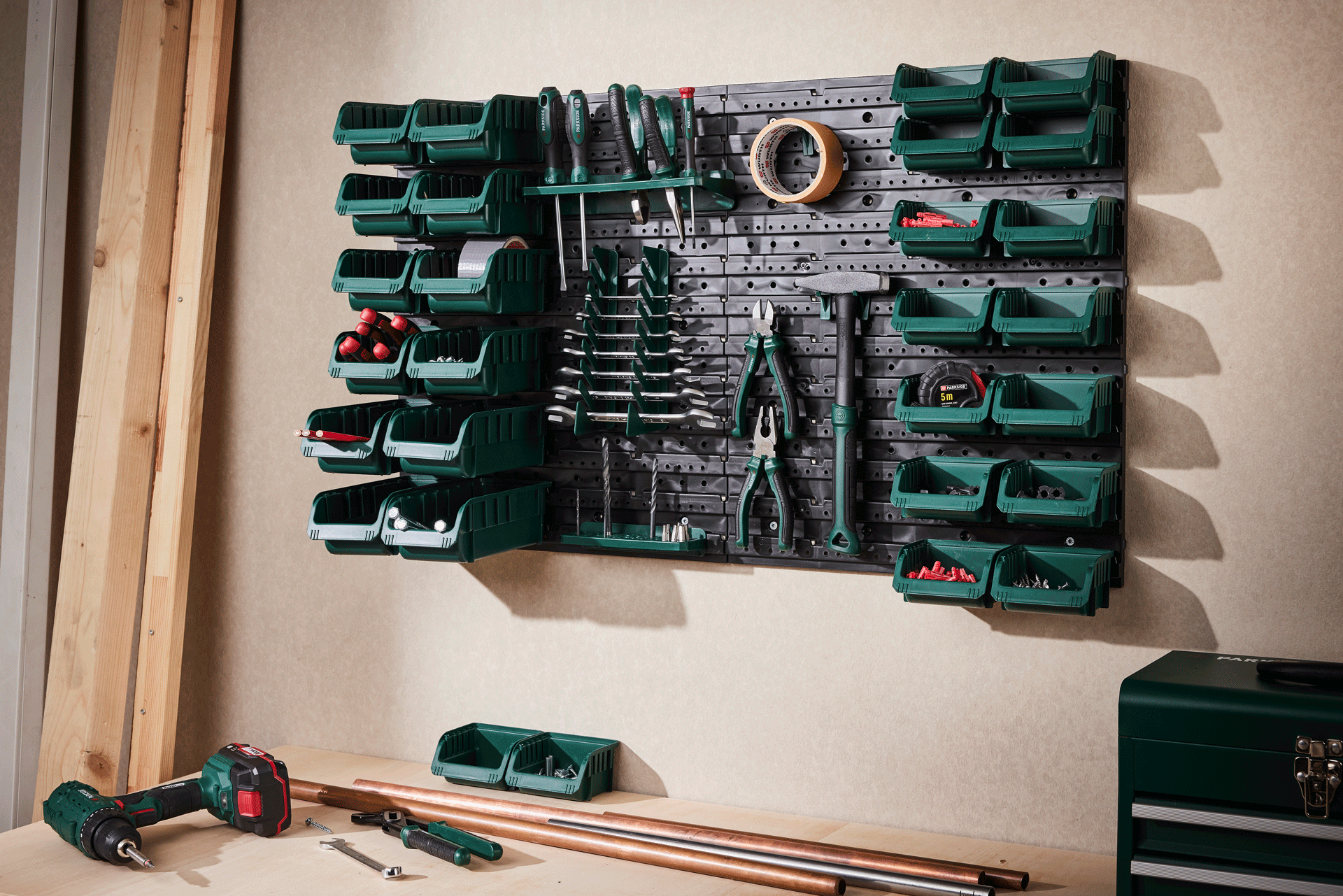 Set de rangement, 43 pièces