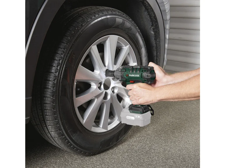 PARKSIDE® Clé à chocs sans fil pour véhicules PASSK 20-Li B2, 20 V