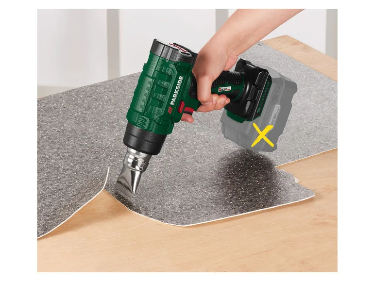 PARKSIDE® Pistolet à air chaud sans fil PHLGA 20-Li C2, 20 V