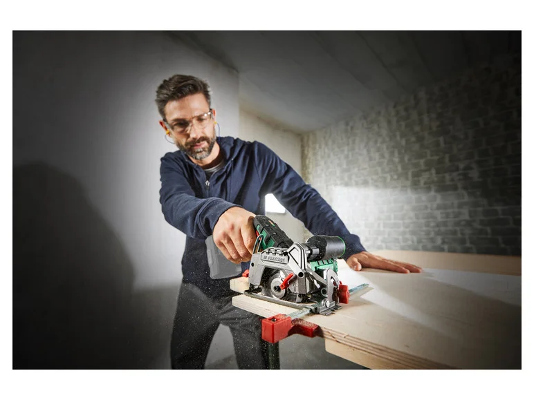 PARKSIDE® Scie circulaire sans fil sans batterie ni chargeur, 12 V