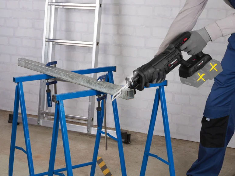 Scie sabre sans fil PPSSA 40-Li A1, 40 V