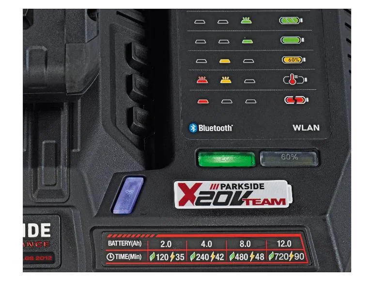 Chargeur de batterie Smart PLGS 2012 A1, 20 V