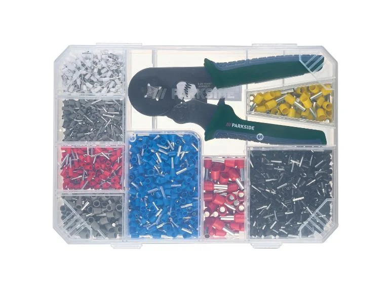 Pince à sertir avec accessoires