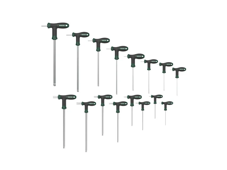 PARKSIDE® Jeu de clés à ergots, 16 pièces