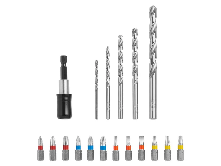 PARKSIDE® Jeux d'accessoires de perçage, 18 pièces