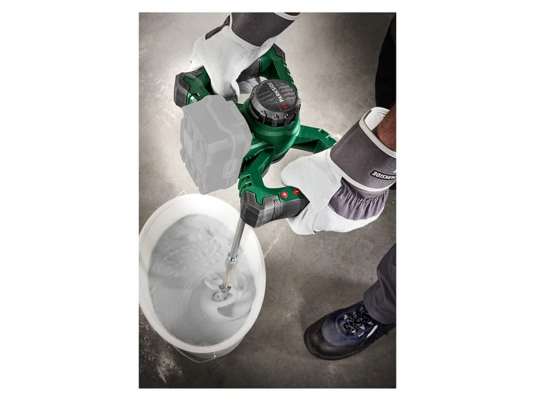 PARKSIDE® Mélangeur de peinture et de mortier sans fil PFMRA 20-Li B2, 20 V
