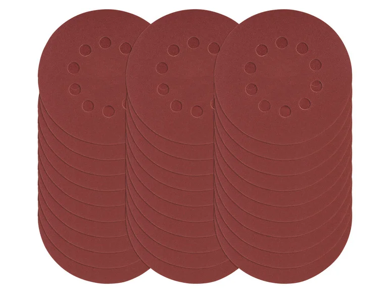 PARKSIDE® Set de feuilles abrasives, pour meuleuses excentriques