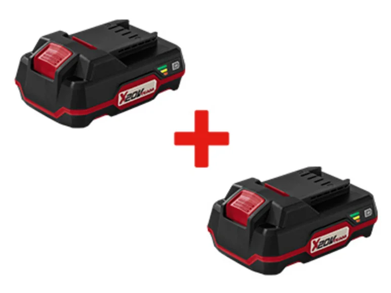 PARKSIDE® Lot de 2 Batteries PAP 20 B1, 2 Ah, 20 V
