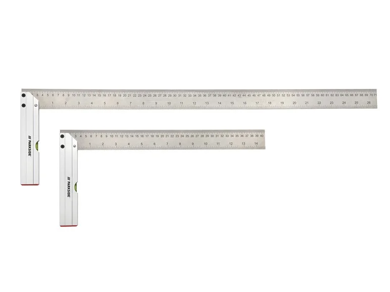 PARKSIDE® Set d'équerres, niveau à bulle gradué ou guide de coupe angulaire
