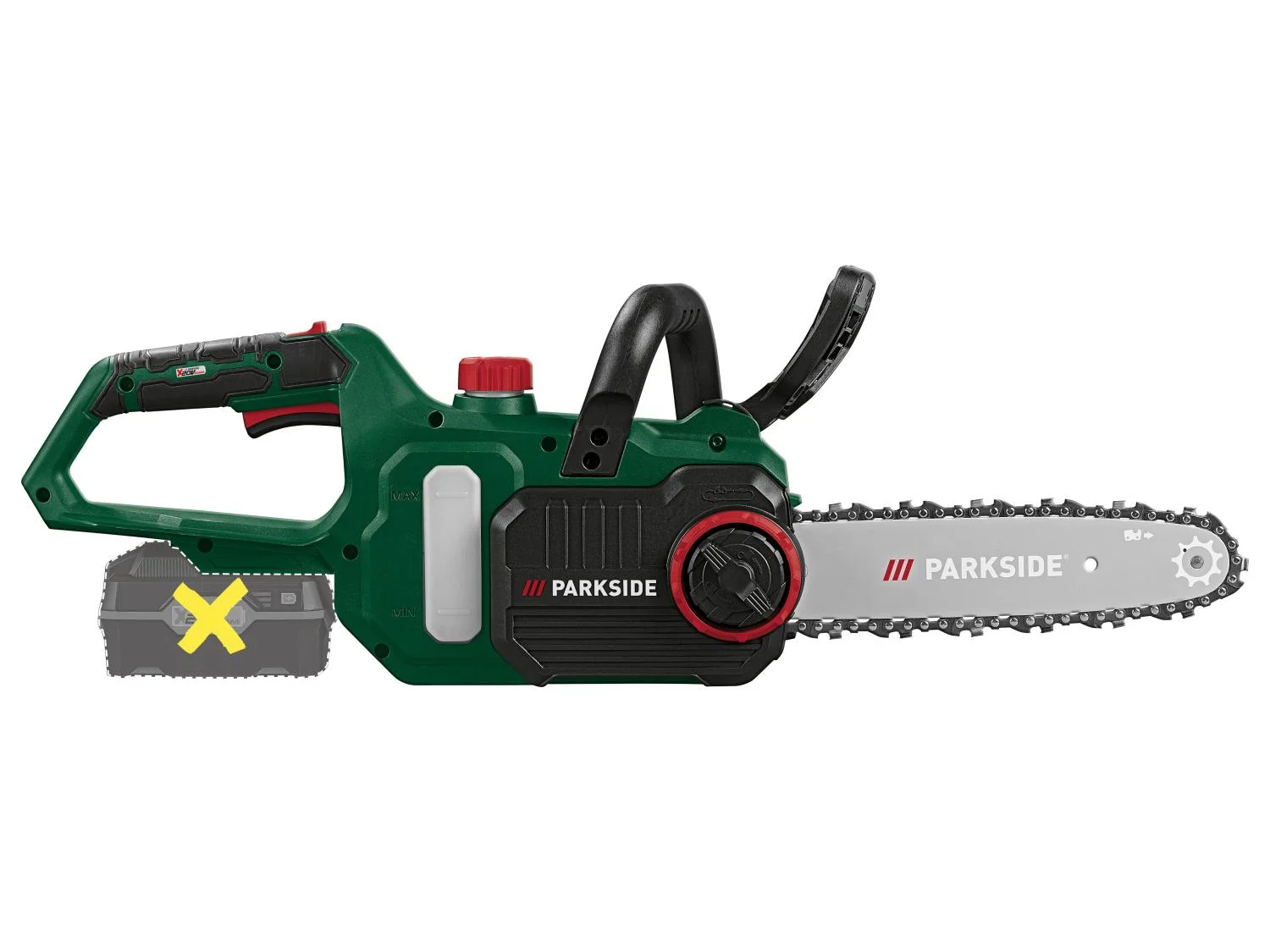 PARKSIDE® 20V Cordless Chainsaw »PAKS 20-Li E5«, without battery and charger