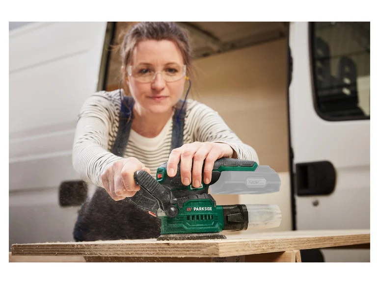 PARKSIDE® Ponceuse excentrique sans fil PAEXS 20-Li B2, 20 V