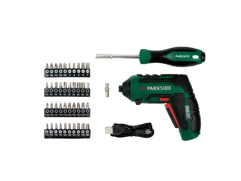 Boîte à outils avec visseuse sans fil PWBM A1, 92 pièces