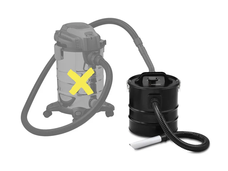 PARKSIDE® Filtre à cendres et gros déchets, PASP 18 A1, 1200 W, 18 L