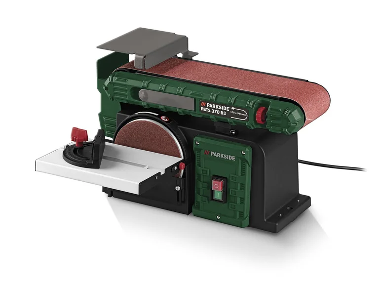 PARKSIDE® Ponceuse à bande et à disque PBTS 370 B3, 370 W