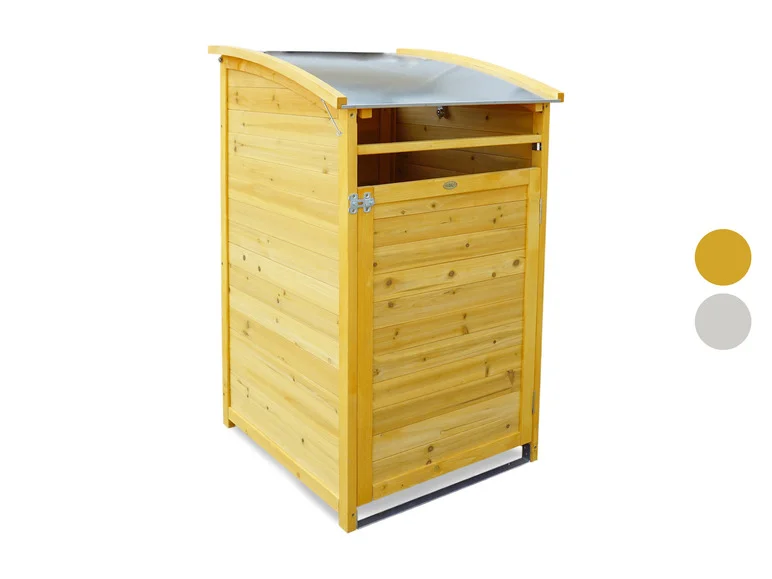 Habillage de poubelle, poubelle d’une capacité de 120 l