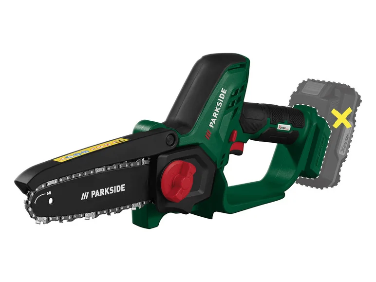PARKSIDE® Mini-tronçonneuse à bois sans fil PGHSA 20-Li B1, 20 V