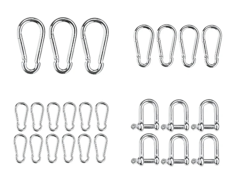 Mousquetons ou Manilles