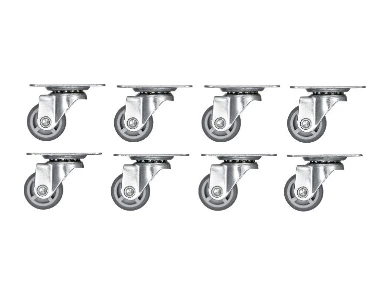 Roulettes pivotantes