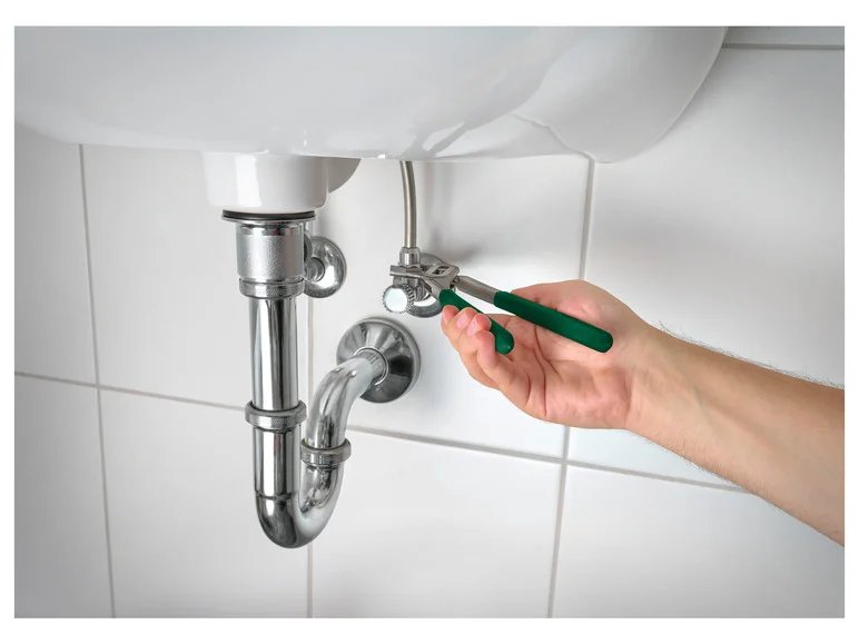 Jeu de pinces sanitaires 3 pièces ou Pince pour tuyaux d'angle