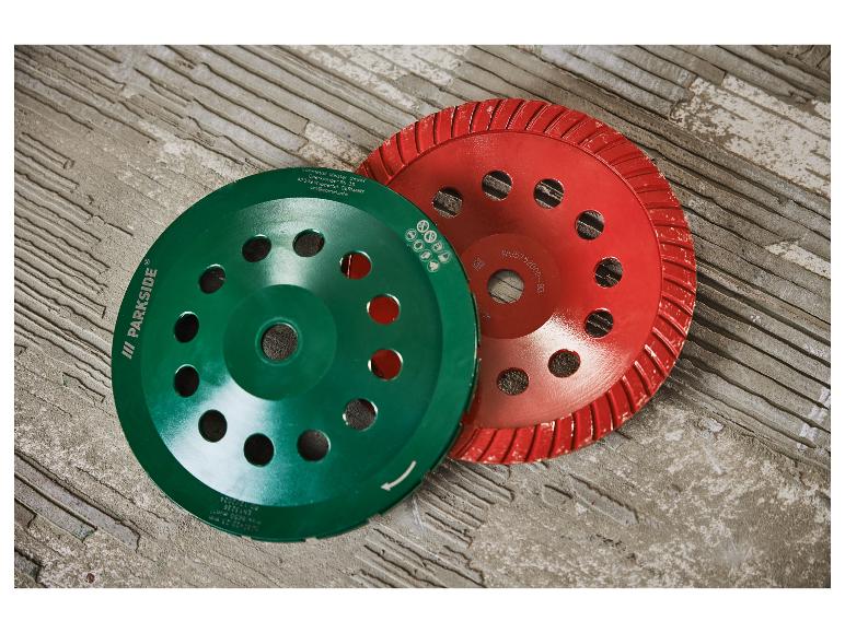 Meule assiette diamantée