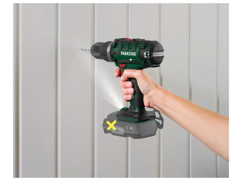 PARKSIDE® Perceuse-visseuse sans fil 20 V PABS 20-Li G8, 20 V