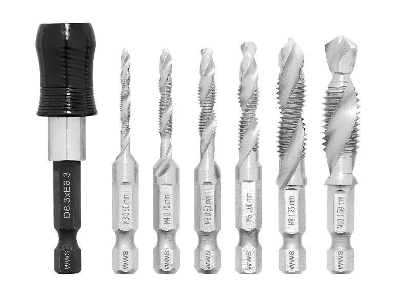 Jeu de tarauds ou jeu de forets