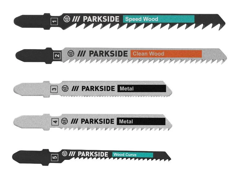 Set de lames de scies sauteuses