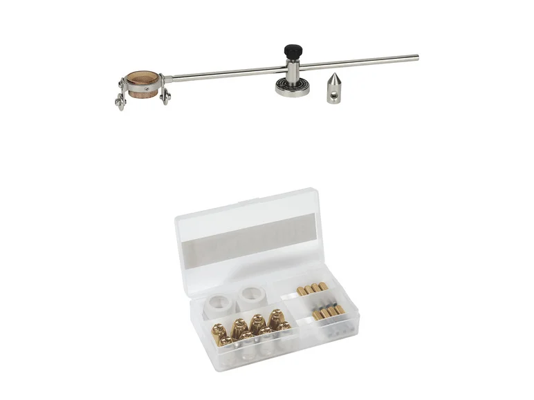 Compas pour découpeur plasma ou buses et électrodes