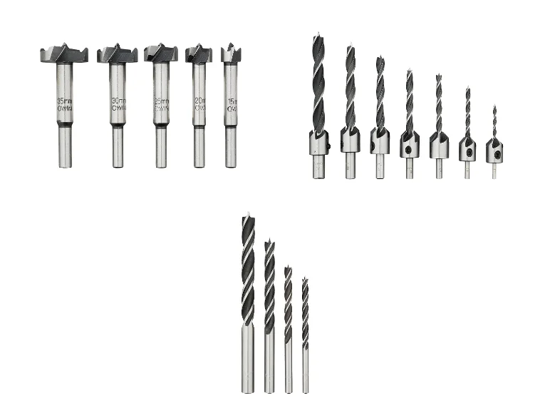 Set de forets ou Mèches à bois