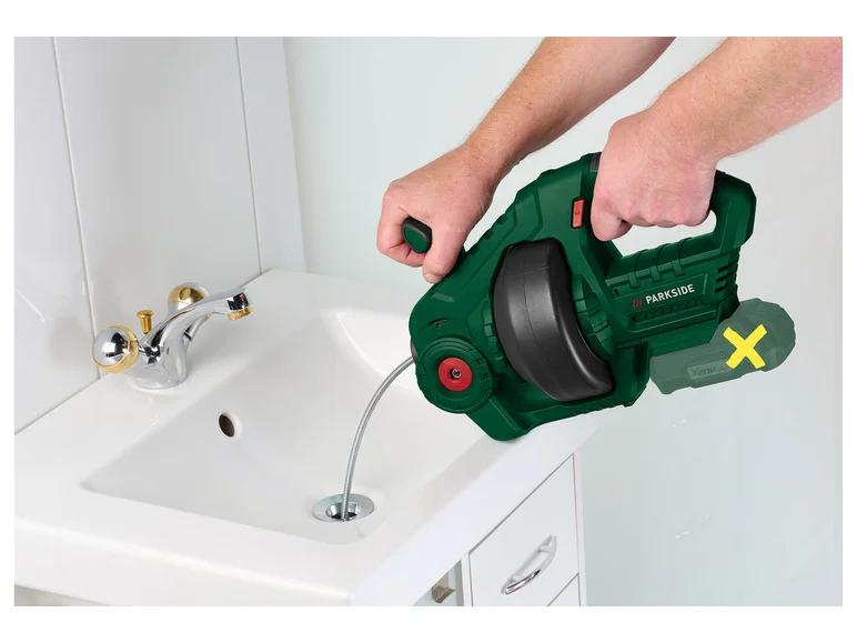 PARKSIDE® Nettoyeur de canalisation sans fil PARRW 20-Li A1, 20 V