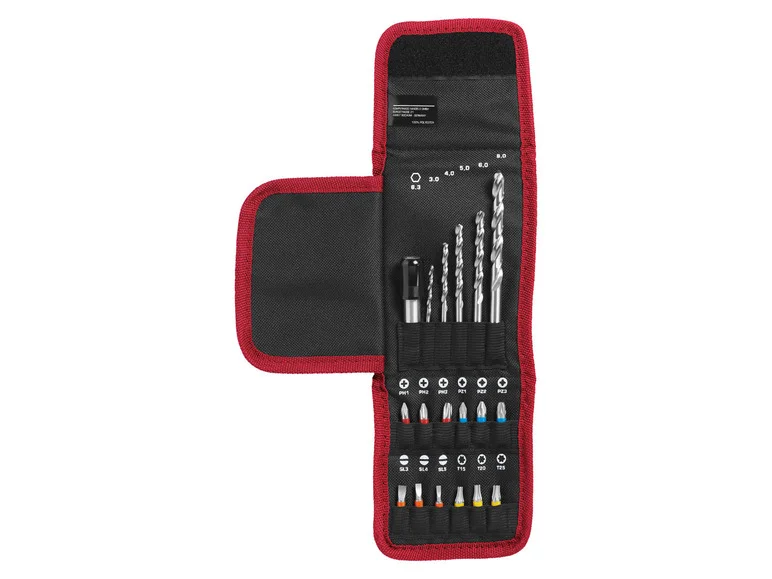 PARKSIDE® Jeux d'accessoires de perçage, 18 pièces