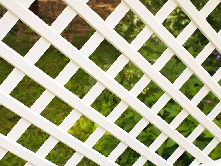 KHW Bac à plantes avec treillis central, 100 cm de long, 110 litres, plastique